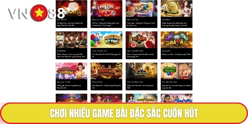 Về chúng tôi VN88 - Nhà cái uy tín hàng đầu Châu Á 2 Chơi nhiều game bài đặc sắc cuốn hút