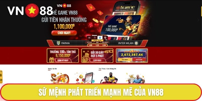 Về chúng tôi VN88 - Nhà cái uy tín hàng đầu Châu Á 1 Sứ mệnh phát triển mạnh mẽ của VN88