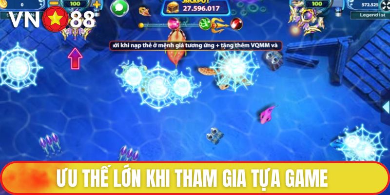 Bắn Cá VN88 - Sân Chơi Đổi Thưởng Đáng Tin Cậy Nhất 2 Ưu thế lớn khi tham gia tựa game