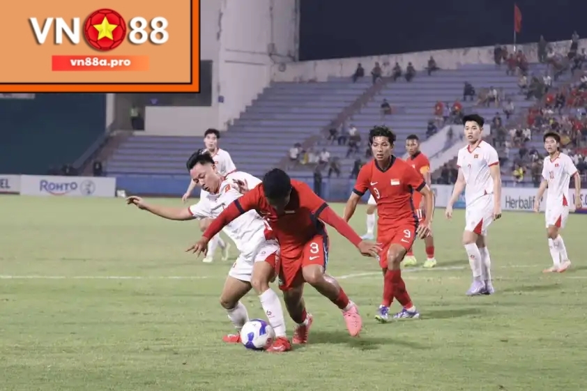 U23 Việt Nam Giành Chiến Thắng 1-0 Trước Tuyển U23 Singapore 2 U23 Việt Nam tỏ ra bế tắc